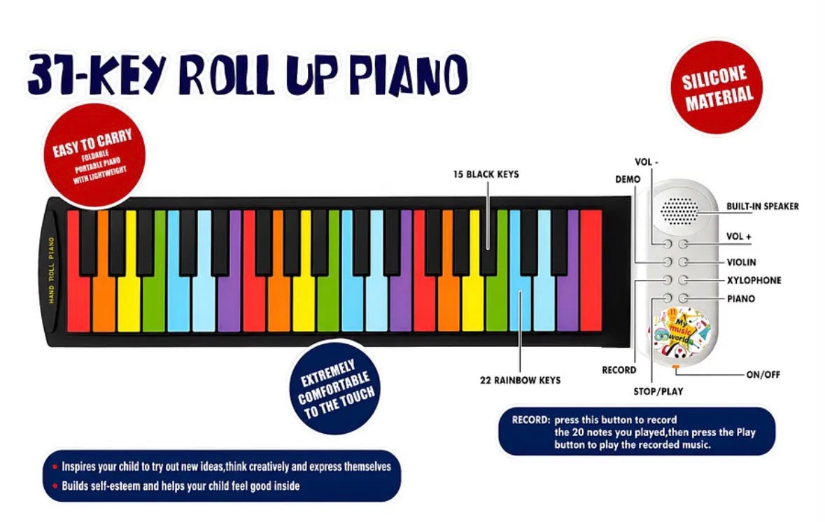 Foldable Piano
